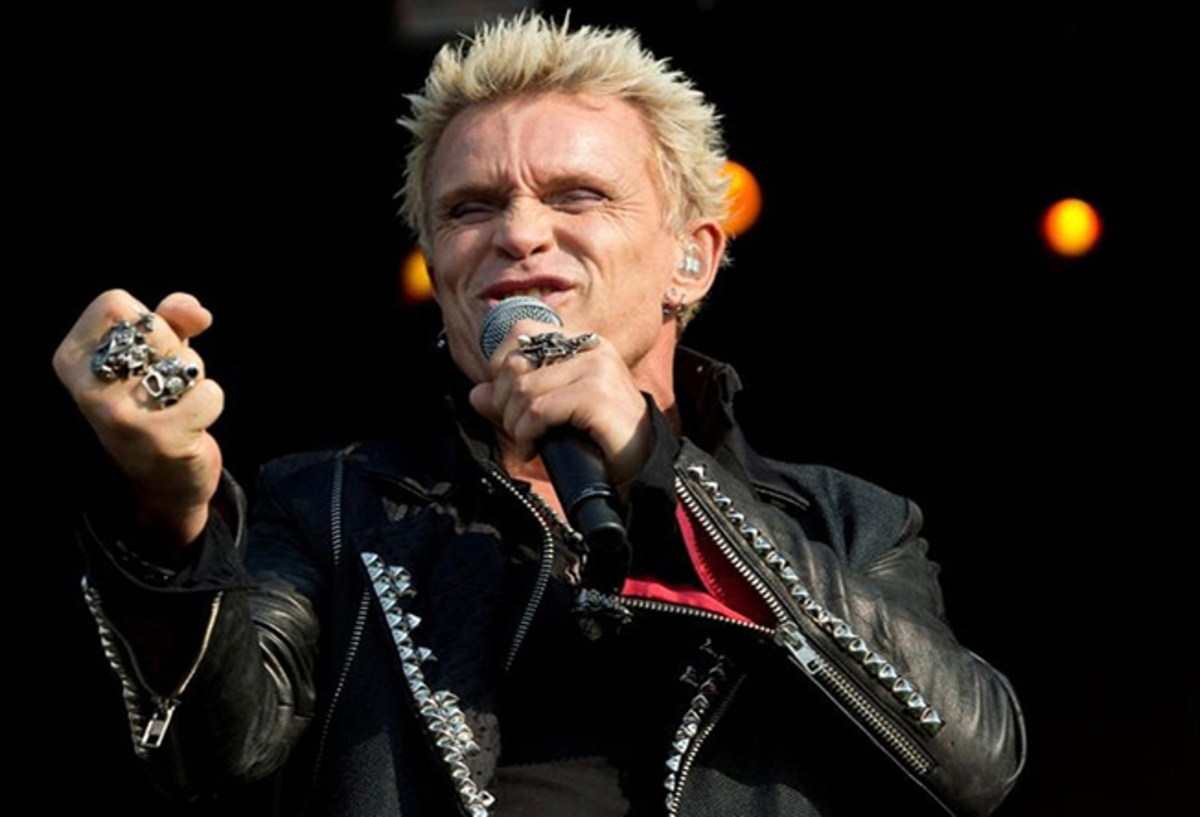 Show de Billy Idol, no Brasil, é cancelado!