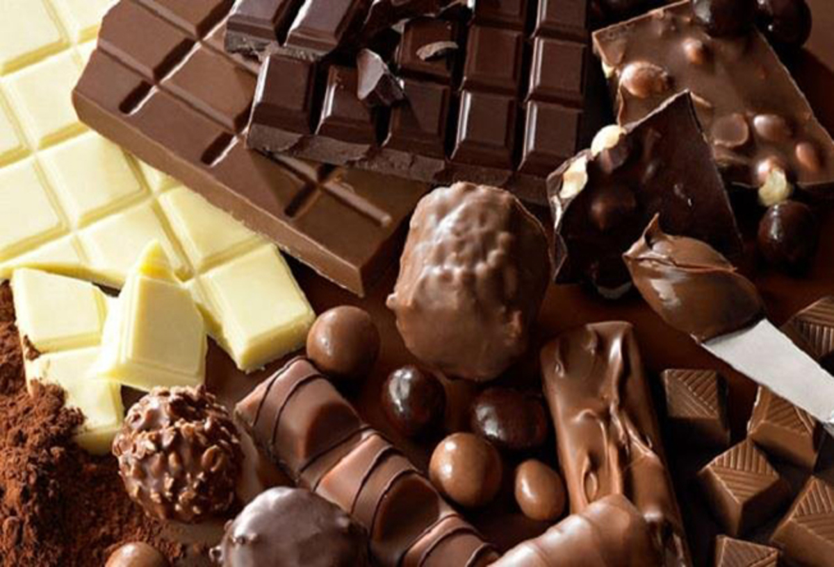 Pode comer chocolate sim!