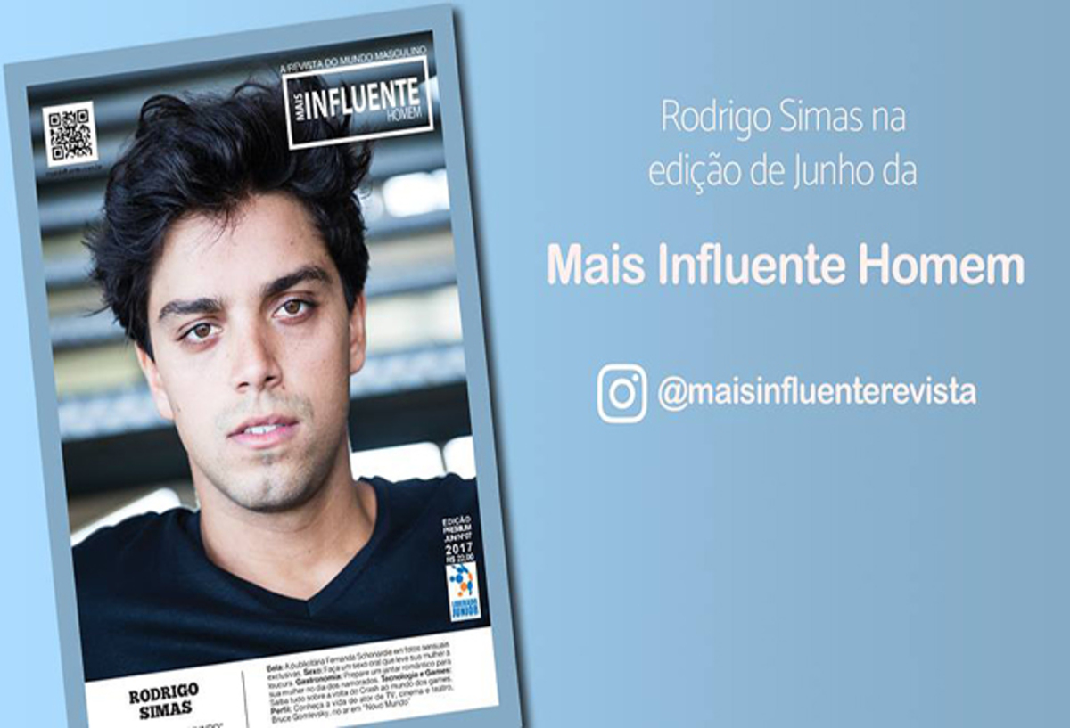 Rodrigo Simas – Revista Mais Influente Homem – Junho/2017