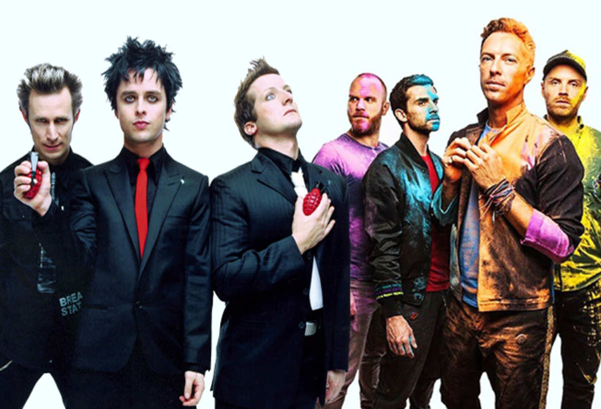 Green Day e Coldplay tocam no Brasil em novembro