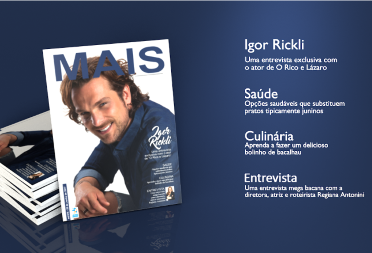 Igor Rickli – Revista Mais – 25/06/2017