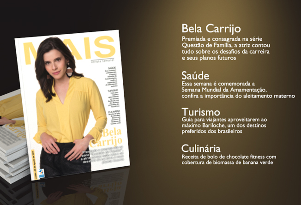 Bela Carrijo – Revista Mais – 06/08/2017