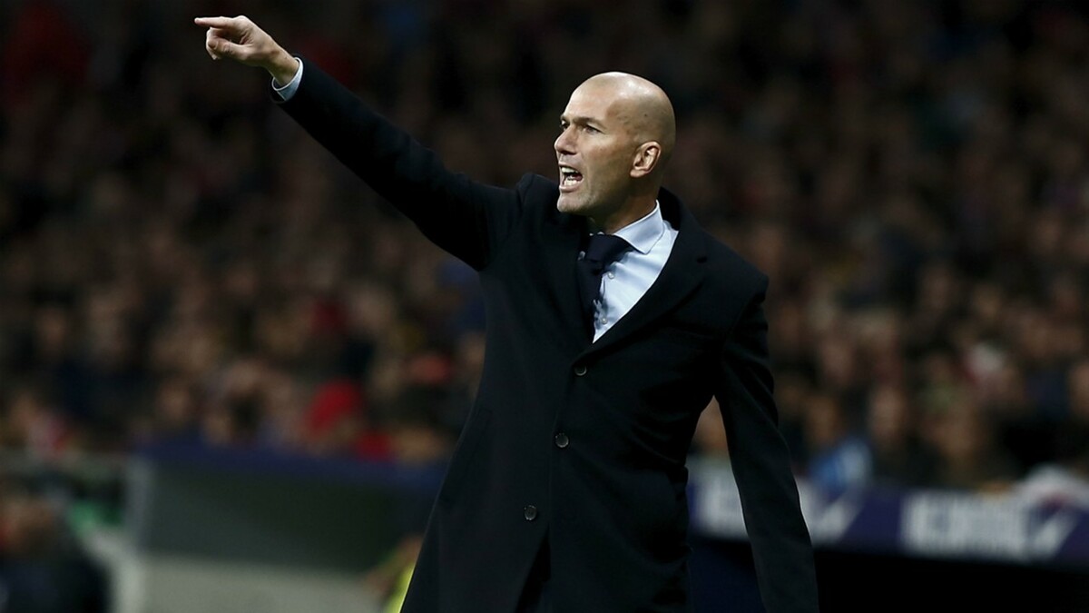 Zidane pede atenção ao Real em jogo de volta contra PSG e lamenta lesão de Neymar