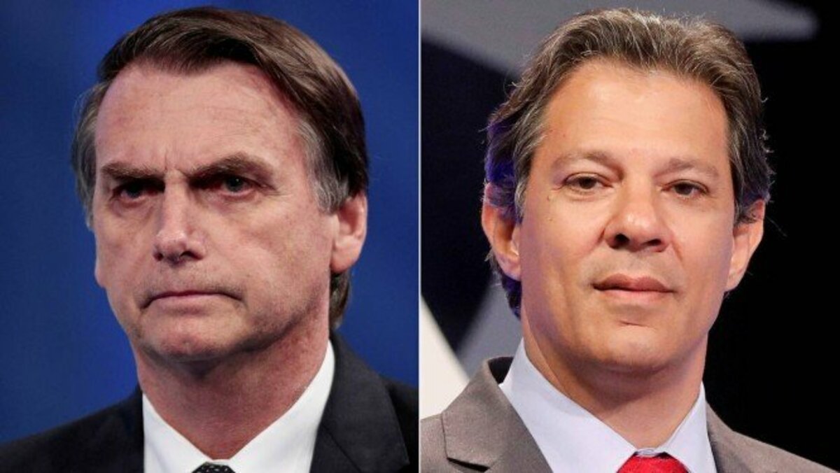 Bolsonaro e Haddad disputarão presidência no segundo turno